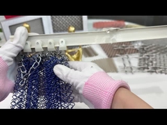 2.8kg/M2 304 Paslanmaz Çelik Metal Bobin Perde Mimarlık Dış Kaplama