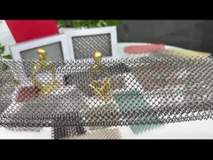 Free Oil SS316L Çelik Metal Mesh Duş Perde Dış Bölücüler 12m