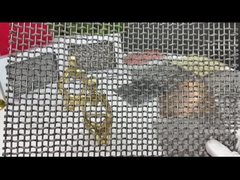 Sıkışık Mimarlık Esnek Metal Mesh Kumaş SS310 Plain Weave