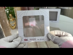 0.3mm Kalınlığı 120m Cam Laminasyonlu Dahili Tel Ağı SGS Basit Dikiş