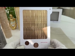 Ekolojik Gümüş Paslanmaz Çelik İçeride Tel Ağı Ekrani 0.6mm 0% Açılış Alanı