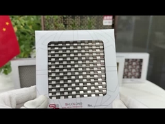 Antika Bakır Mimarlık Metal Mesh Ekran Dekorasyon Cephesi Pürüzsüz Yüzey