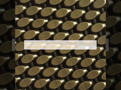 Özel görünümlü sarmal ve asılı tavanlar için zarif paslanmaz çelik mimari ağ