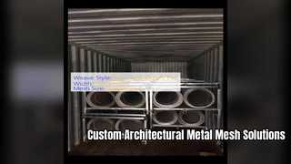 Modern Bina Cepheleri için Özel Mimari Metal Mesh
