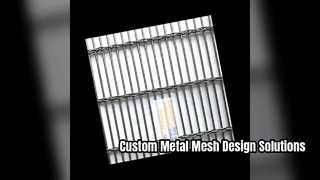 Cepheler ve İç Mekanlar için Özel Mimari Metal Mesh