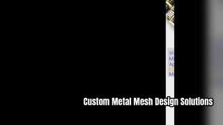 Modern Bina Tasarımı için Özel Mimari Metal Mesh