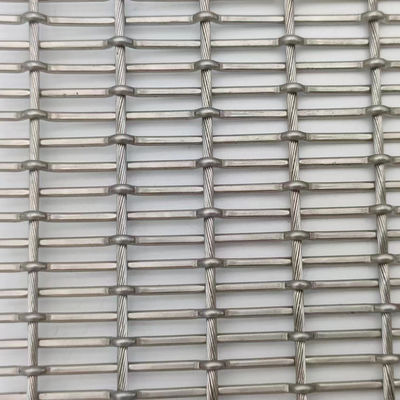 Paslanmaz çelik 400Mesh İçsel Kablo Ağı Divider Perde için Twill dokuma