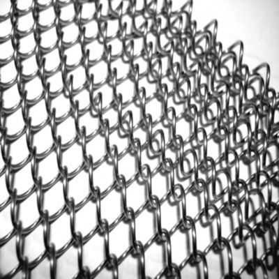 İç bölme dekoratif metal rulo panjur 70mm Mesh 5mm Aperture Spray Paint