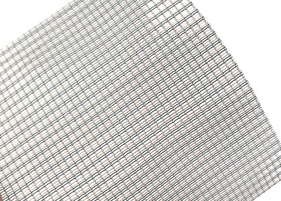 Metal Mesh Ara Katmanlı Düz ​​Dokuma ile Lüks Dekoratif Mavi Renkli Cam