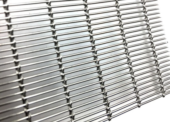 Cephe için Ss316l Dokuma Tel Kablo Mimari Genişletilmiş Metal Hasır
