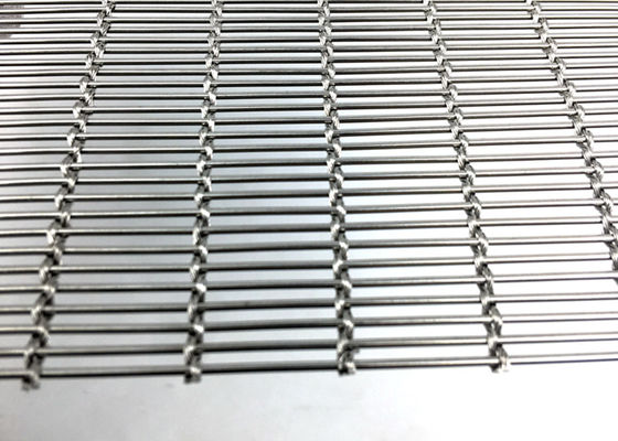 Cephe için Ss316l Dokuma Tel Kablo Mimari Genişletilmiş Metal Hasır