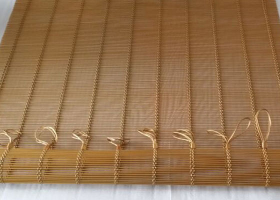 Golded Color 316l Paslanmaz Çelik Mimari Hasır Dekoratif Boya Metal Bölme