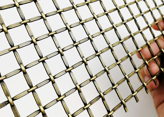 3.0m X 1.5m Dokuma Kıvrımlı Mimari Metal Hasır Dekoratif Dolap Ekleme