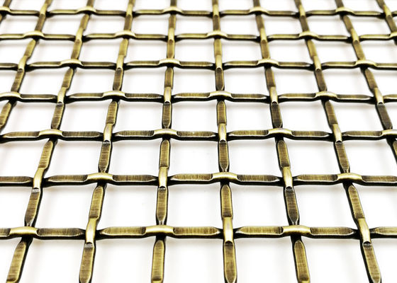 3.0m X 1.5m Dokuma Kıvrımlı Mimari Metal Hasır Dekoratif Dolap Ekleme