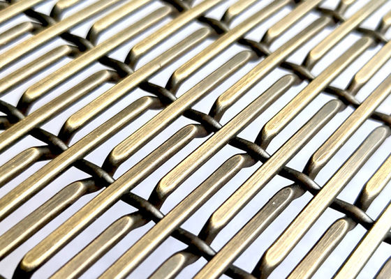 3mm Tavanlar Mimari Metal Mesh %45.7 Açılma Alanı