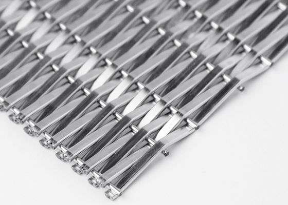 İç Cephe Kaplama Mimari Dokuma Metal Hasır 3.6mm ISO9000 Sertifikalı