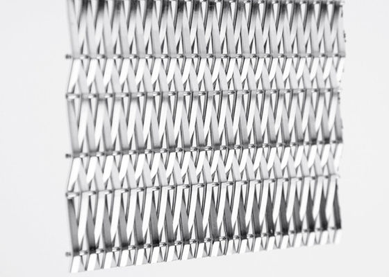 İç Cephe Kaplama Mimari Dokuma Metal Hasır 3.6mm ISO9000 Sertifikalı