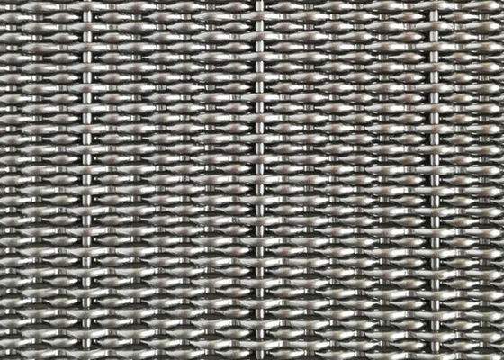 Dış Cephe Kaplaması İçin 1.5m 304SS Dokuma Mimari Dekoratif Hasır