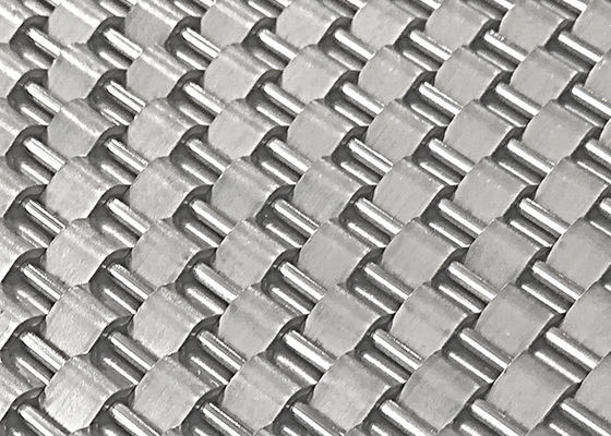 Asansör Dekorasyonu İçin Paslanmaz Çelik Dokuma Mimari Hasır 4.0mm