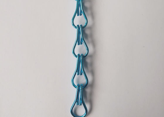 2.0mm Metal Çift Kanca Zincir Bağlantı Kapı Ekranı Aşınma Direnci