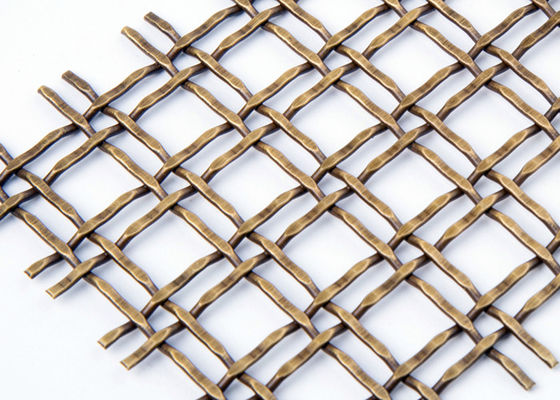 3.3mm Dekoratif Hasır Izgaralar Bölmeler İçin Paslanmaz Çelik Metal Hasır