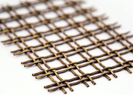 3.3mm Dekoratif Hasır Izgaralar Bölmeler İçin Paslanmaz Çelik Metal Hasır