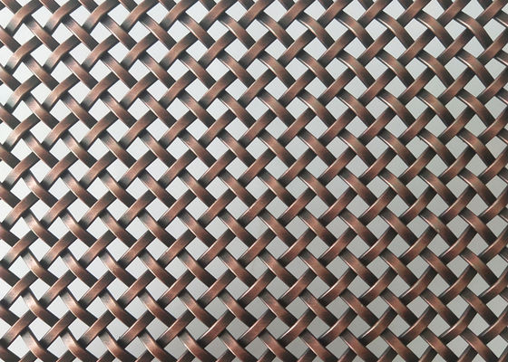 1mm-5mm Warp Diameter Dekoratif Tel Ağı Çeşitli Özel