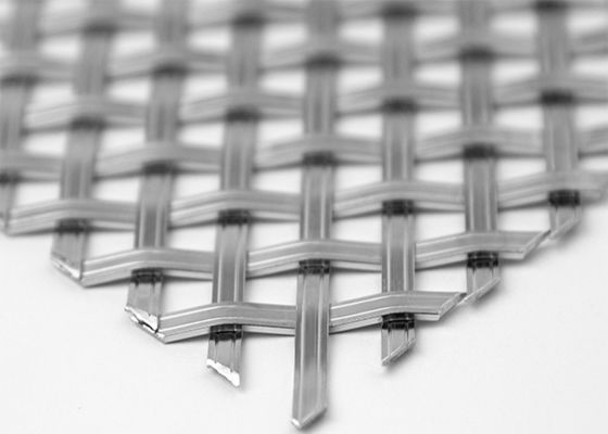 Eloksal 2.0mm Dia Metal Mimari Hasır Paslanmaz Çelik
