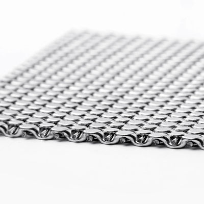 Filtrasyon için 0.5m-2.0m Galvanizli Demir Dekoratif Dokuma Hasır Kumaş