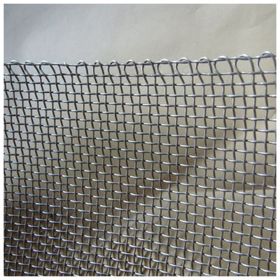 Pvc kaplı 0.5mm Dia Lock Crimp Wire Mesh Paslanmaz Çelik
