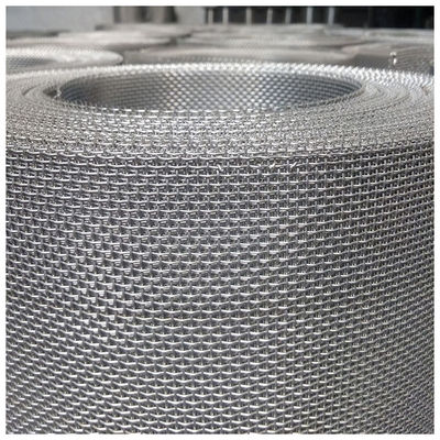 Pvc kaplı 0.5mm Dia Lock Crimp Wire Mesh Paslanmaz Çelik