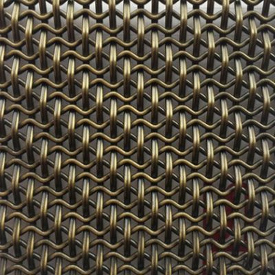 Galvanizli çelik dokuma metal paneller 0.5mm-6mm Fil çapı