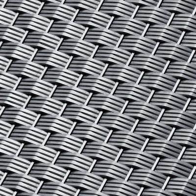 Galvanizli çelik dokuma metal paneller 0.5mm-6mm Fil çapı