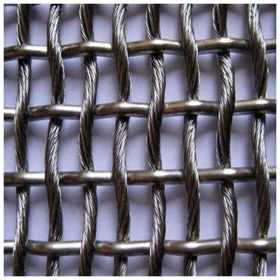 Anodizing Twill Weave Woven Mesh Paneller Yangına dayanıklılık