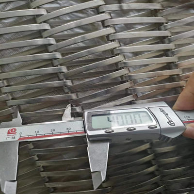 Boyut 2mm-20mm Sıkıştırılmış Kablo Ağı Endüstriyel Uygulamalar İçin Galvanize