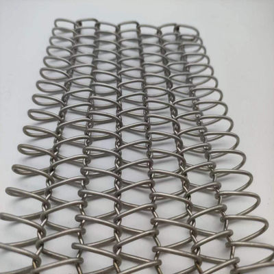 Birincil Renk PVC Kaplı Spiral Tel Ağı Sağlam Uzun Süren