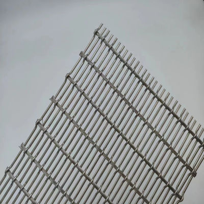 Paslanmaz çelik 400Mesh İçsel Kablo Ağı Divider Perde için Twill dokuma