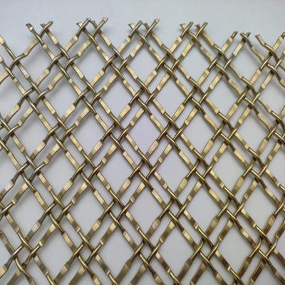 400 Mesh Pvd Altın Dekoratif Metal Mesh Ticari Uygulamalar İçin