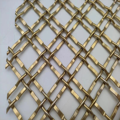 400 Mesh Pvd Altın Dekoratif Metal Mesh Ticari Uygulamalar İçin