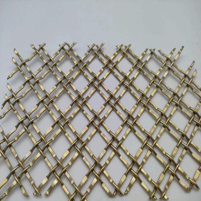 400 Mesh Pvd Altın Dekoratif Metal Mesh Ticari Uygulamalar İçin