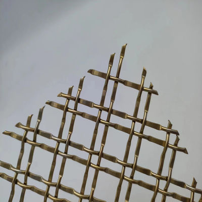 400 Mesh Pvd Altın Dekoratif Metal Mesh Ticari Uygulamalar İçin