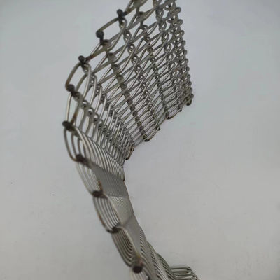 Gümüş Spiral Dikiş Tel Ağı Diametresi 2mm-20mm