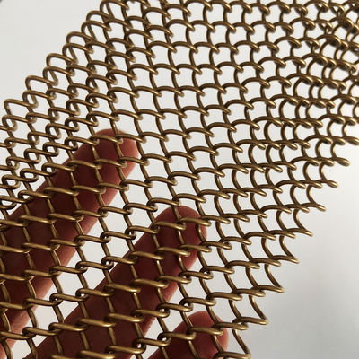 Yaratıcı mimari çözümler için esnek Odm Metal Mesh Drapery