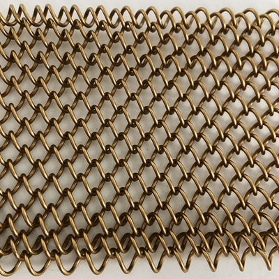 Yaratıcı mimari çözümler için esnek Odm Metal Mesh Drapery