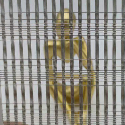 Özelleştirilebilir Laminated Glass Metal Mesh Yüksek Sıcaklığa Direniş