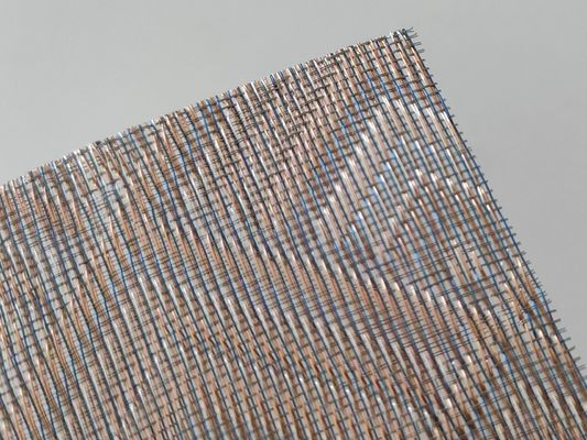 0Endüstriyel için.8mm Kalınlığında Laminated Mesh Cam Pvdf Kaplama