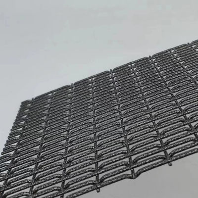 Yüksek Güçlü Mimarlık Metal Mesh Plain Weave Style Polishing
