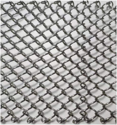 Bakır cilalı bitirme mimari genişletilmiş metal örgü Twill dokuma tarzı ile