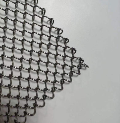 Bakır cilalı bitirme mimari genişletilmiş metal örgü Twill dokuma tarzı ile