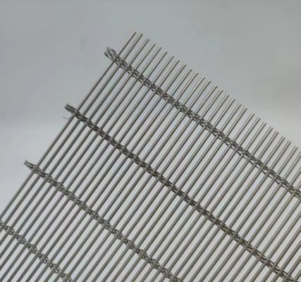 Kare Mimarlık Esnek Metal Ağı Oda Perdeleri için Özel Renkli Boyamak